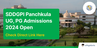 SDDGPI Panchkula UG, PG Admissions 2024 Open; Check Direct Link Here